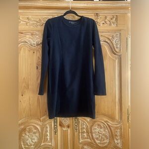 Beyond Yoga - Black Long Sleeve Dress, spacedye, size Large